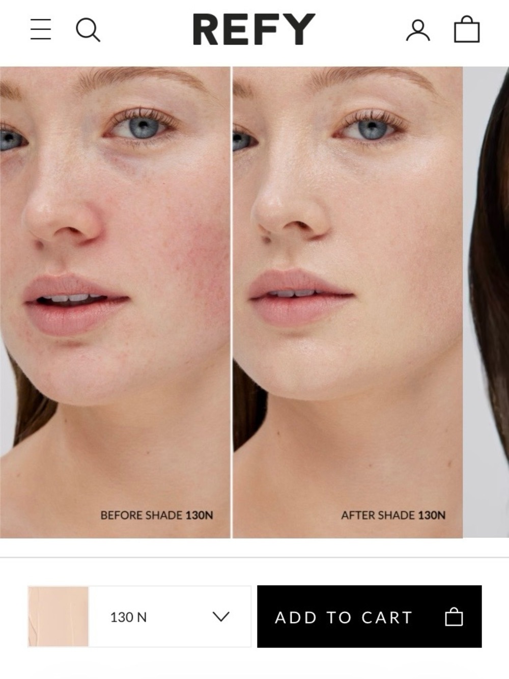 REFY skin base tint - 130N Light Neutral